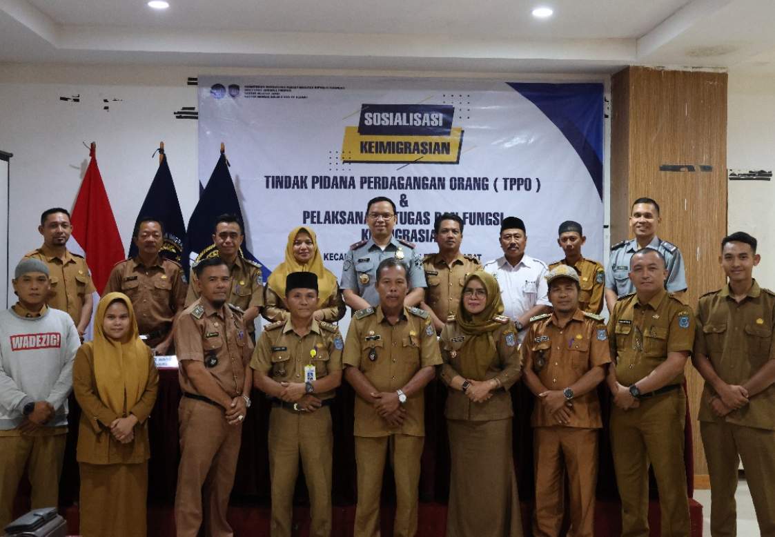 Cegah Perdagangan Orang, Imigrasi Kerinci Sosialisasi TPPO kepada Lurah dan Kades di Merangin