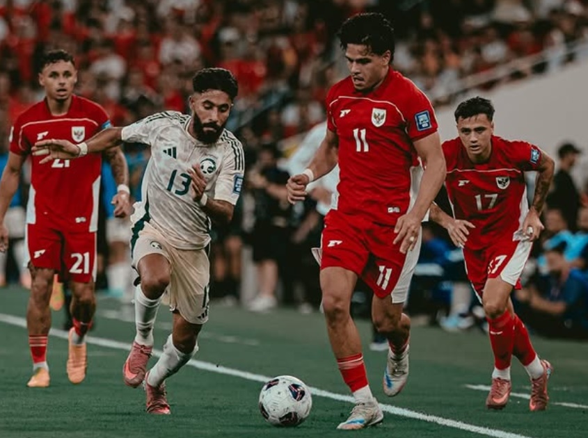 Timnas Indonesia Kalah Tipis 2-3 dari Arab Saudi, Dua Gol Penalti Kevin Diks Belum Cukup