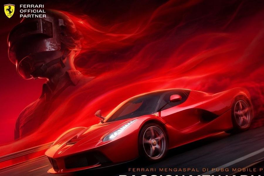  Ferrari Turun Ke Battleground! PUBG Mobile x Ferarri SF90 XX Spider
