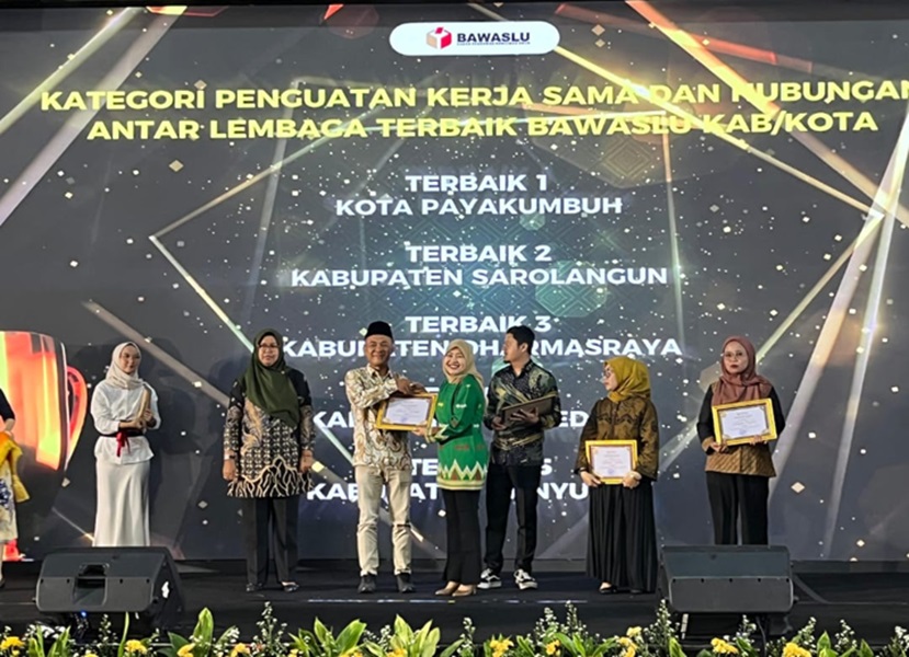 Bawaslu Sarolangun Terbaik Kedua Nasional, dalam Bangun Hubungan Antar Lembaga