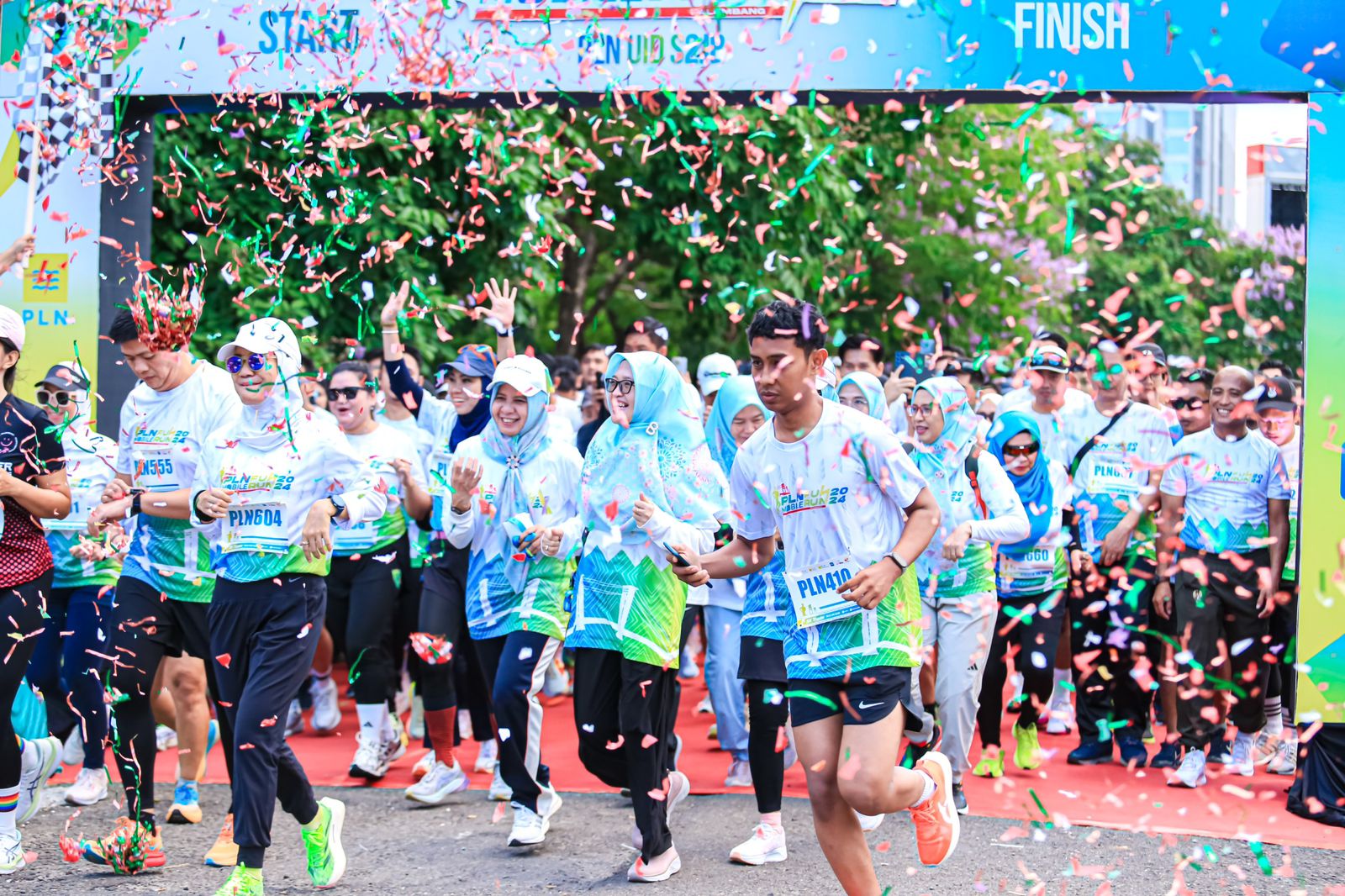 PLN UID S2JB Sukses Gelar PLN Mobile Electric Fun Run: Penuhi Antusiasme Masyarakat, Kurangi Emisi Karbon