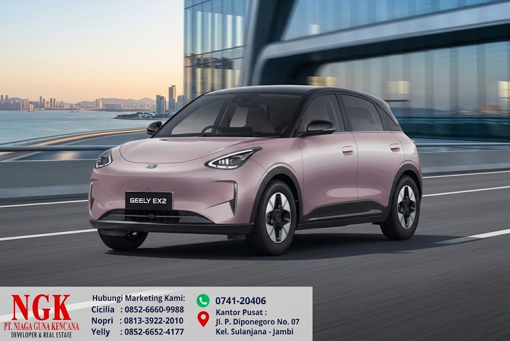 Hatchback Listrik Geely EX2 Tembus Rekor Produksi 1 Juta Unit dalam 2 Tahun