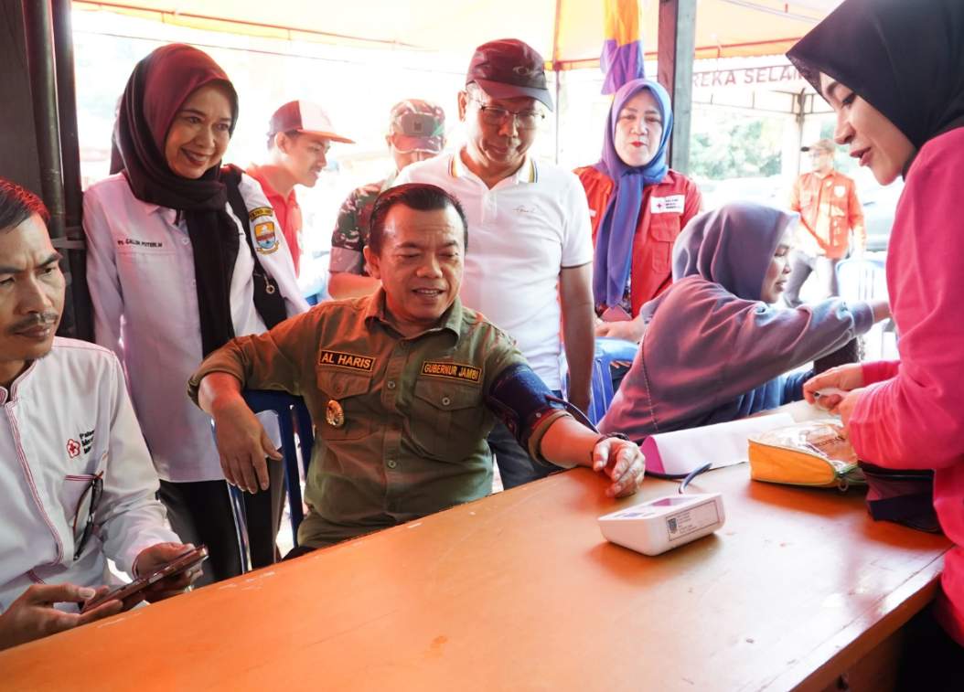 Gubernur Al Haris Dorong Kampung Donor Darah Jadi Role Model Kelurahan Se-Jambi