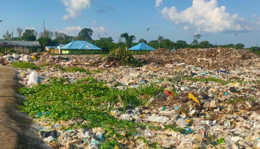Kecamatan Muarasabak Timur Menjadi Penyumbang Sampah Terbanyak di Tanjab Timur