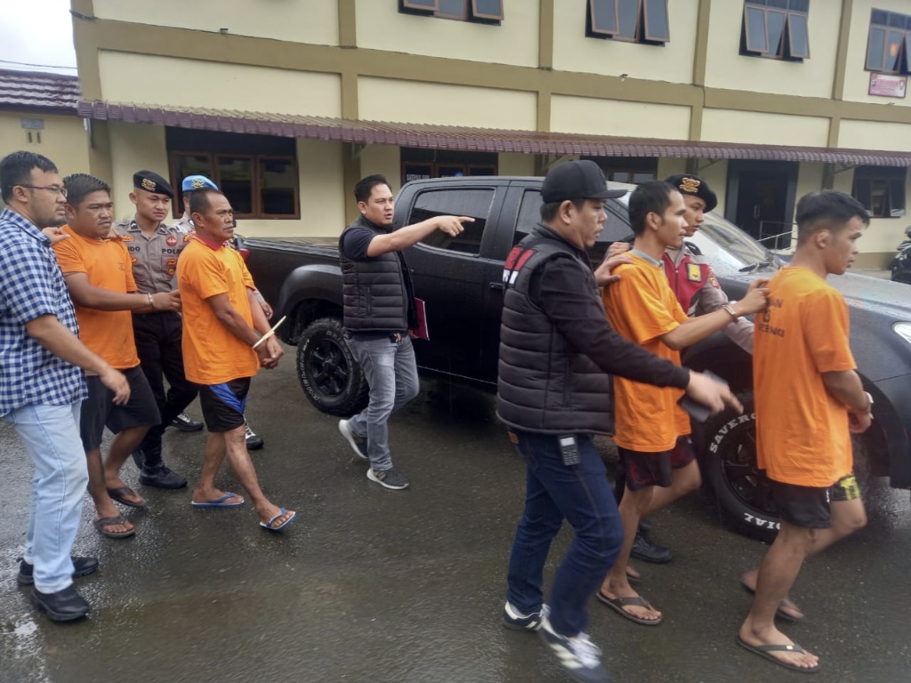 Polisi Tangkap 9 Tersangka Pelaku Perusakan Kotak Suara di Kota Sungai Penuh