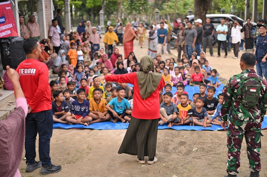 Saat Dongeng Menjadi Obat, Telkomsel Beri Pendampingan Psikososial bagi 2.000 Anak Terdampak Bencana Sumatera