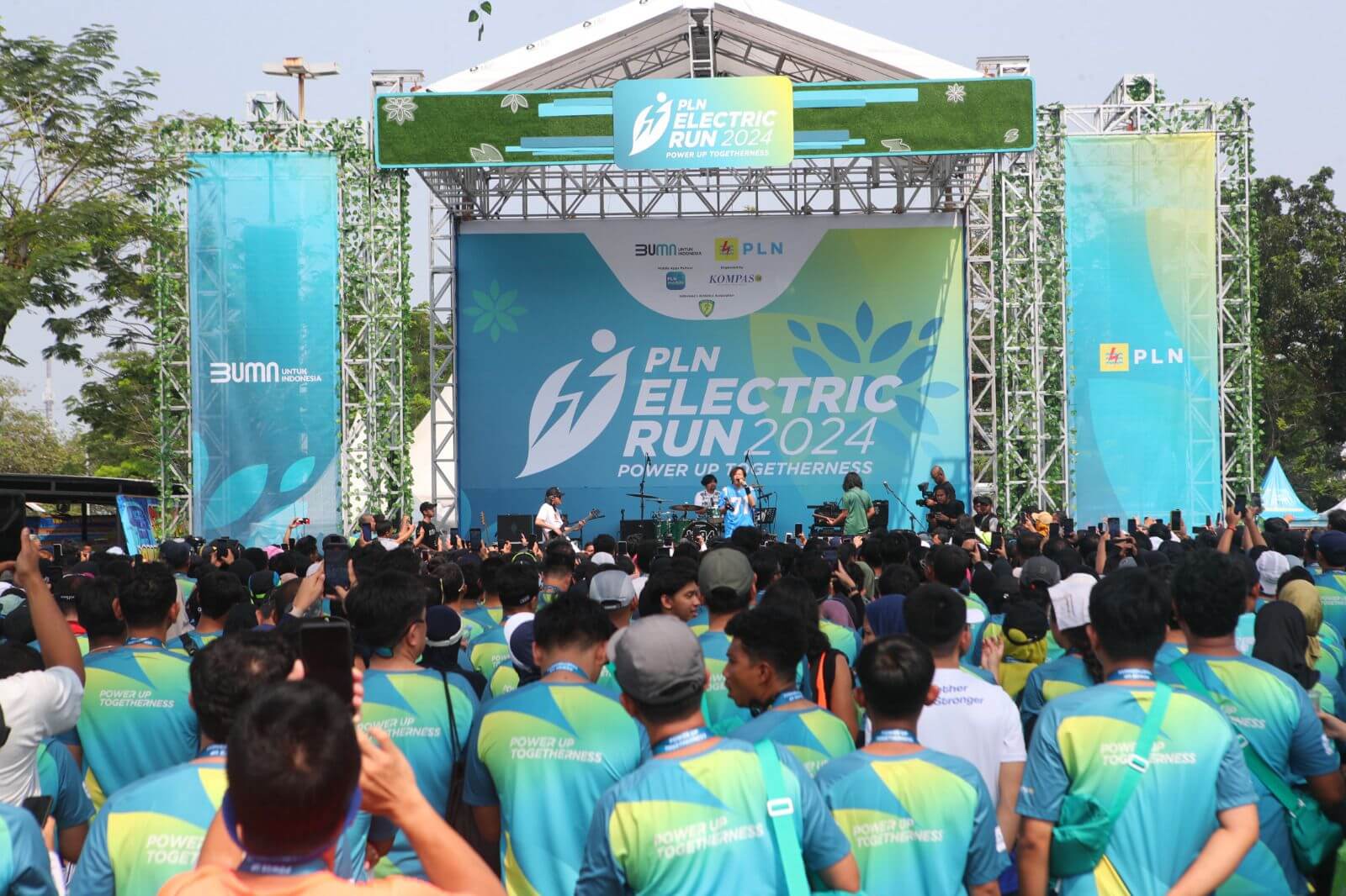 Pertama di Indonesia, Event Lari Electric Run 2024 Bebas Emisi dengan Listrik dari Genset Hidrogen