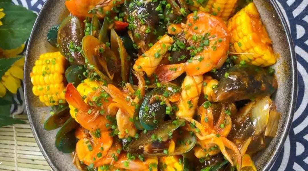 Resep Seafood Saus Padang Anti Amis: Gampang dan Matap Poll