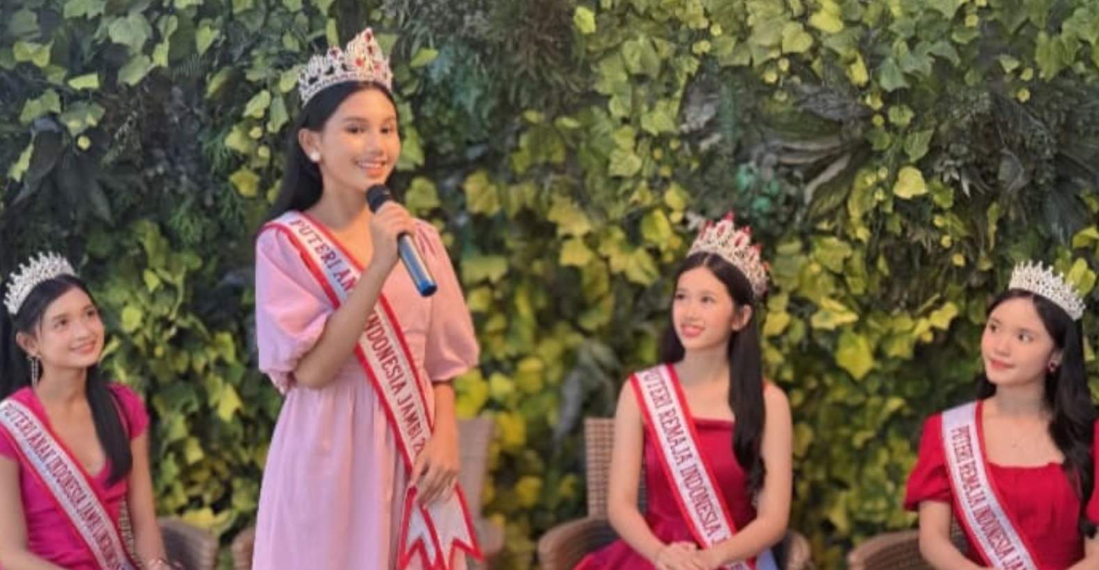 Empat Puteri Asal Jambi Berlaga di Ajang Nasional, Puteri Anak dan Puteri Remaja Indonesia 2025 di Jakarta