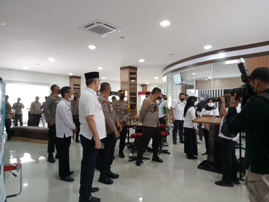 Gedung MPP Didatangi Kapolres se-Polda Jambi, Begini Respon Walikota Jambi Syarif Fasha