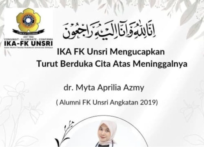 Dokter Muda Meninggal Saat Internship, IKA FK Unsri Turun Tangan: Dugaan Bullying Ikut Disorot!