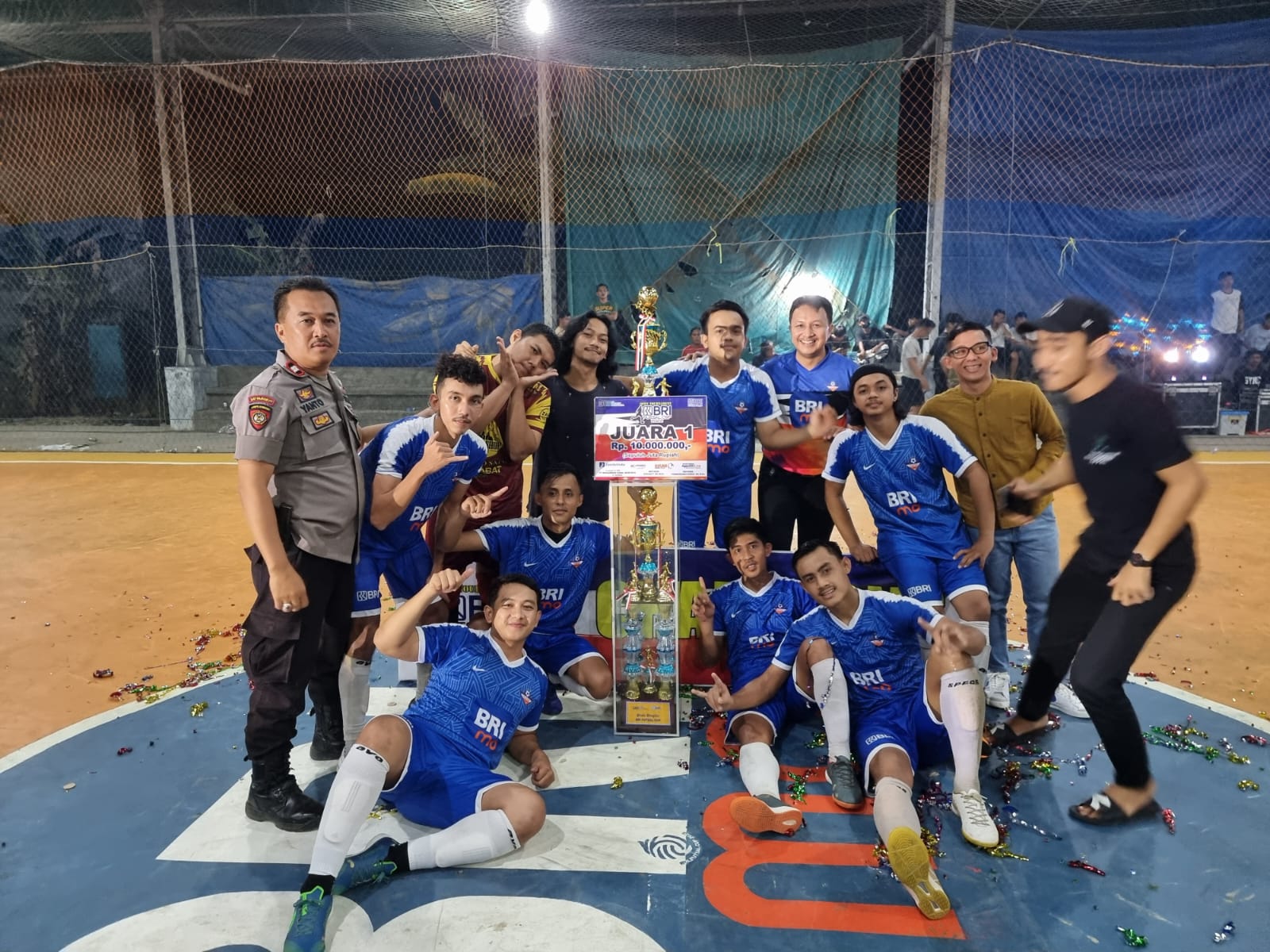 Selamat, Tim Bohang FC Juarai Turnamen BRI Futsal Cup Kualatungkal 2022