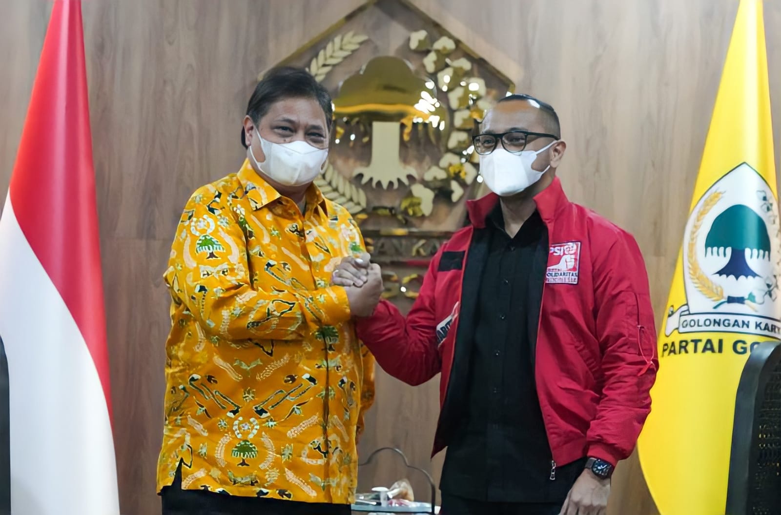 Airlangga Sebut Golkar-PSI Sedang PDKT