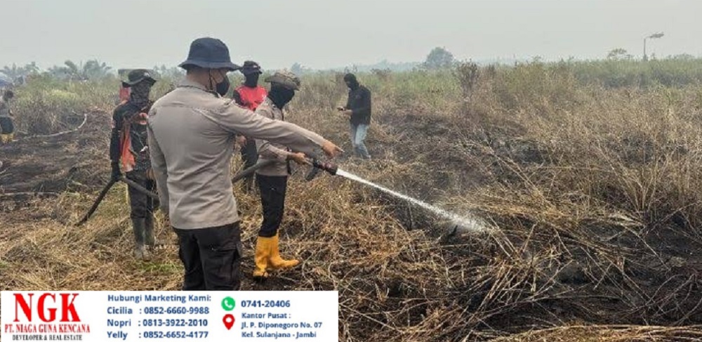 Satgas Usulkan Helikopter Super Puma untuk Pemadaman Karhutla di TN Berbak