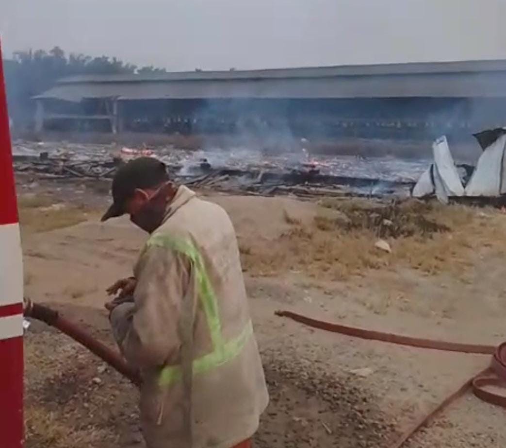  Kandang Ayam PT Ciomas Adi Satwa di Sungai Bertam Terbakar, Kerugian Capai Rp 1 Miliar