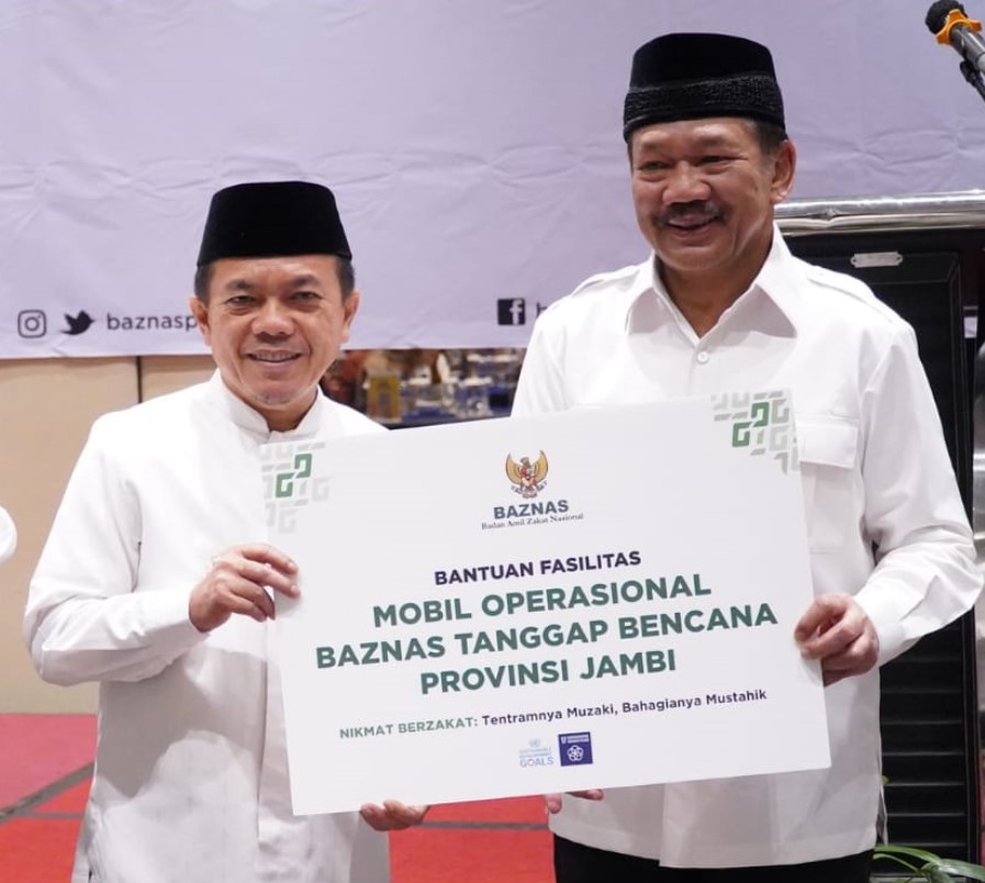 Gubernur Al Haris Apresiasi BAZNAS dalam Upaya Atasi Kemiskinan di Provinsi Jambi