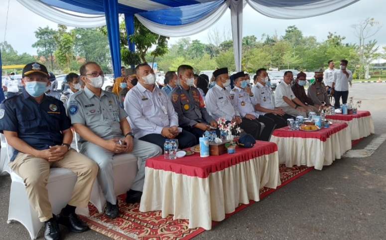 Jasa Raharaja Lindungi Perjalanan Penumpang Dari Bandara Menuju Candi Muaro Jambi