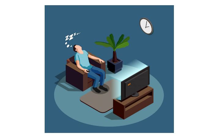 Bahaya Tidur dengan Kondisi TV Menyala, Penyakit ini Siap Mengintai