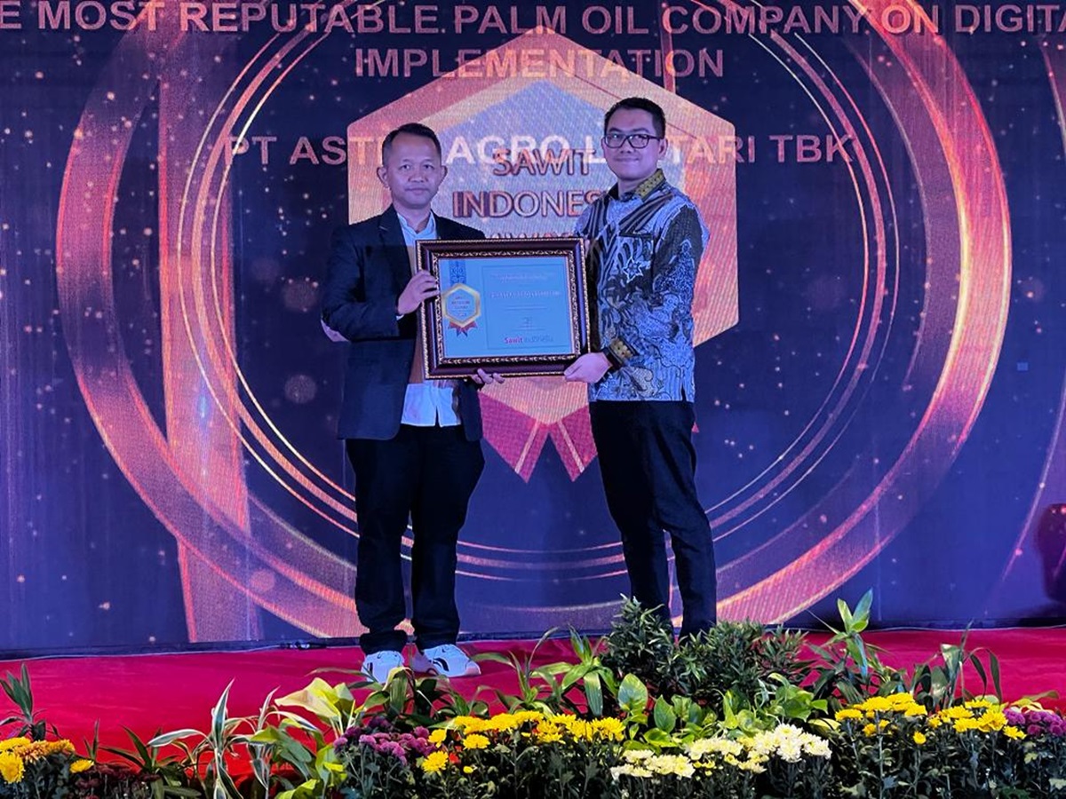 Astra Agro Dinobatkan sebagai The Most Reputable Palm Oil Company on Digital Implementation
