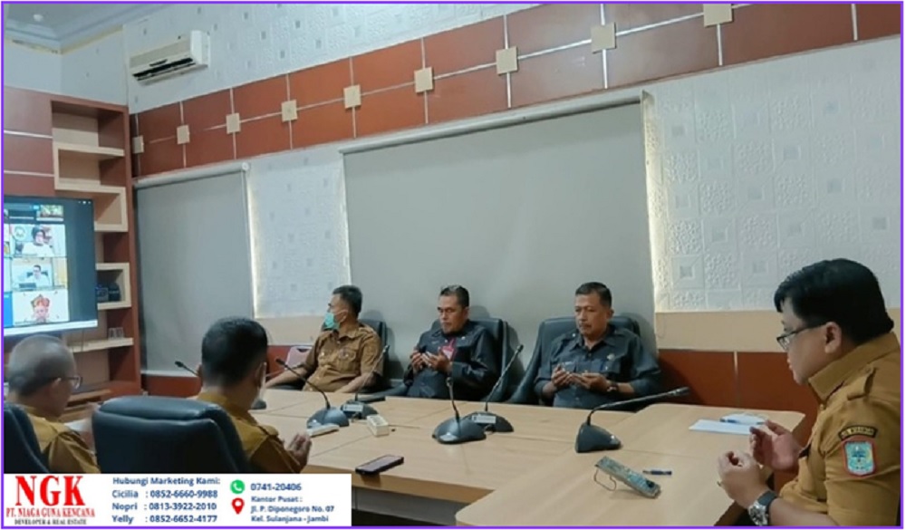  Sekda Merangin Pimpin Rakor Pengendalian Harga dan Program Gizi Gratis
