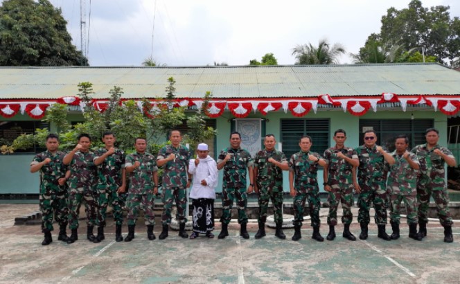 Dandim 0415/Jambi Kunjungi  Koramil Jajaran, Tegaskan Larangan Anggota TNI Berpolitik