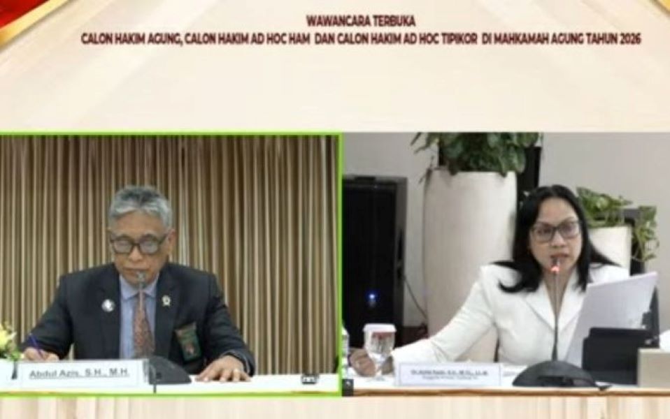 Seleksi Tahap Akhir: 23 Calon Hakim Agung dan Ad Hoc MA Ikuti Uji Wawancara Terbuka