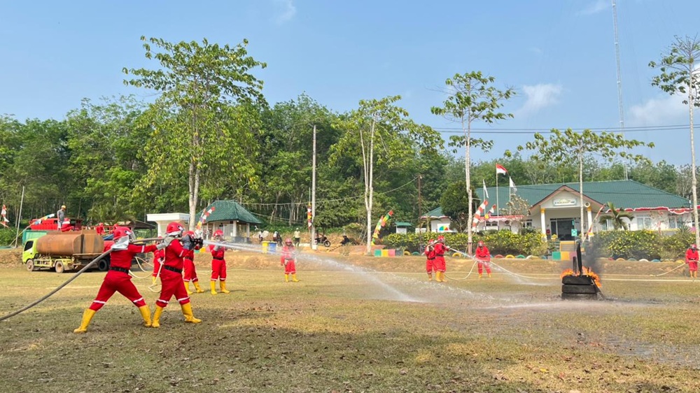 Tak Sekadar Simulasi, PT BBB Pamer Kesiapan Hadapi Karhutla: 180 Personel hingga Dua Drone Disiagakan