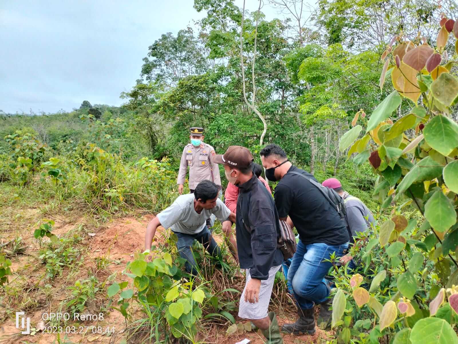 Mayat Laki Laki Tanpa Identitas Ditemukan di Perkebunan PT DMP di Batanghari 