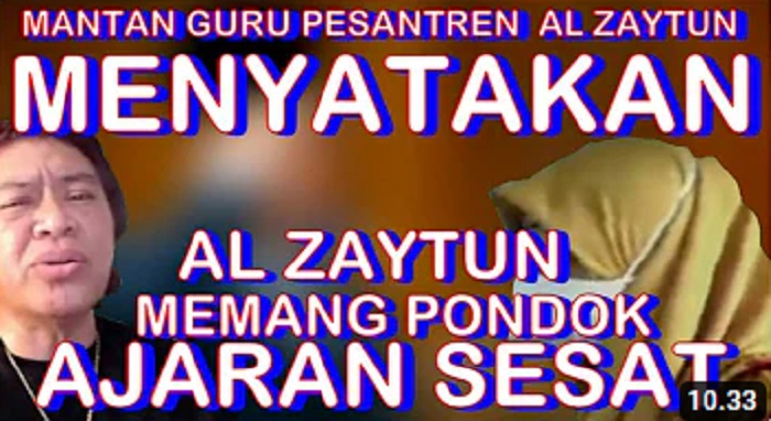 BERANI! Wanita Ini Bongkar Semua Ulah Pendiri Ponpes Al Zaytun Indramayu, Ternyata Oh Ternyata..