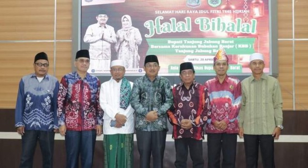 Gelar Halal Bihalal Bersama KBB Tanjabbar, Anwar Sadat : Untuk Pererat Tali Silaturahmi