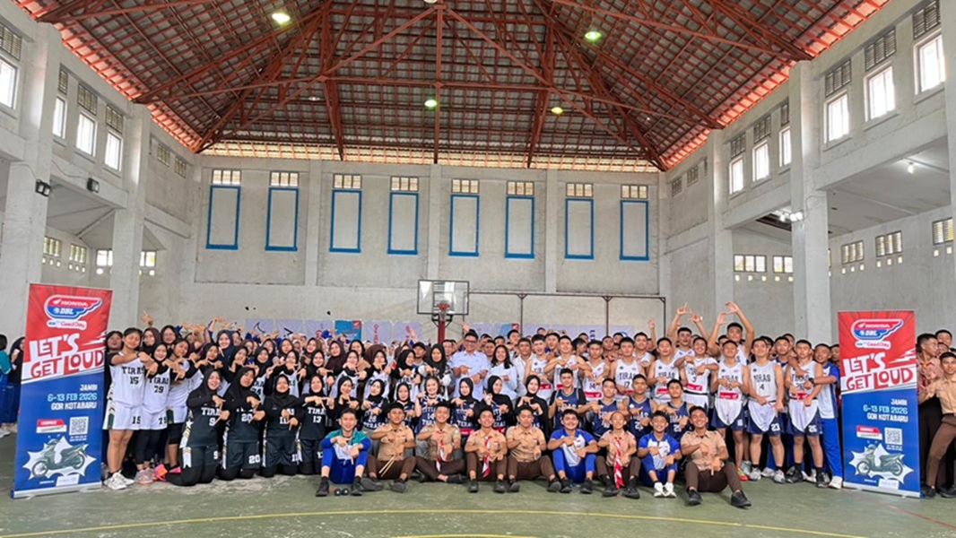 Target Final! Roadshow Honda DBL 2026 Sambangi SMA Titian Teras Jambi, Sekolah Ini Siap Bikin Kejutan