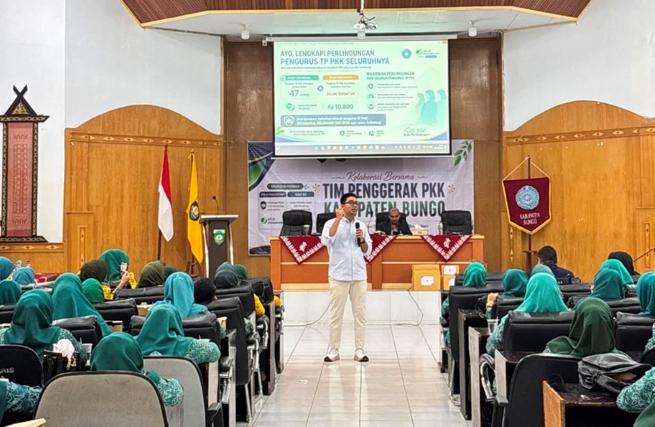 BPJS Ketenagakerjaan Muara Bungo Perkuat Literasi Jaminan Sosial Bagi Kader PKK, Dorong Dongkrak UCJ