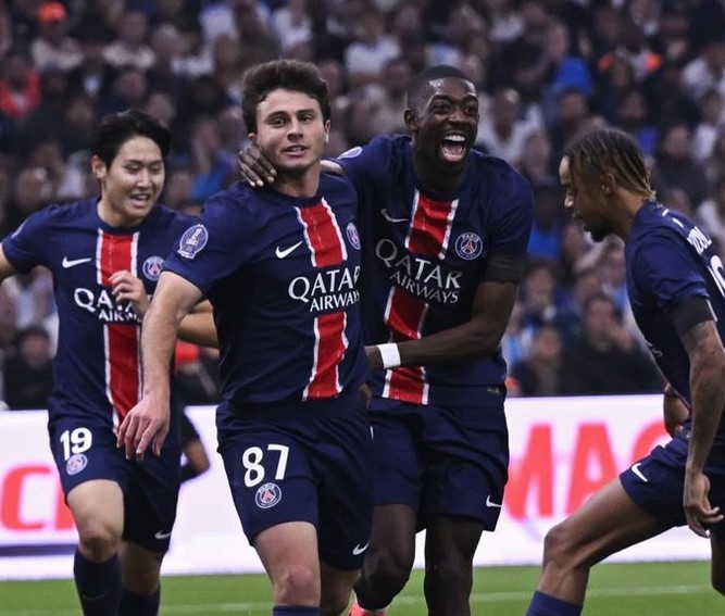 Pesta Gol di Velodrome: PSG Tundukkan Marseille dengan Skor 3-0