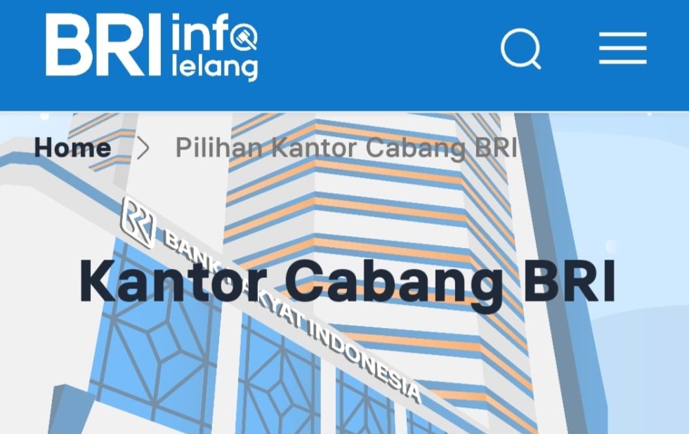 Prosedur Serta Info Lelang di BRI