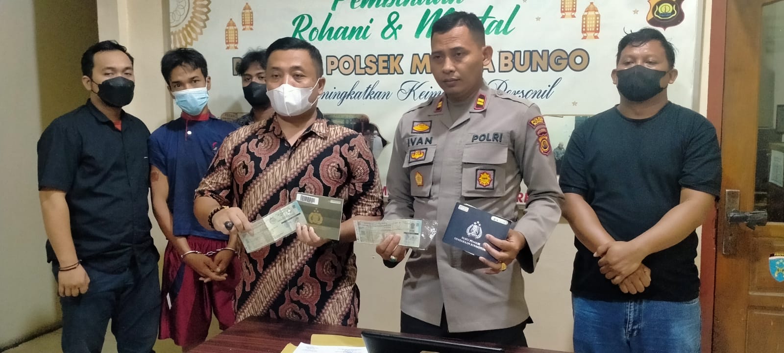 Pencuri Motor di Bungo, Dibekuk Usai Beraksi di Dua Tempat