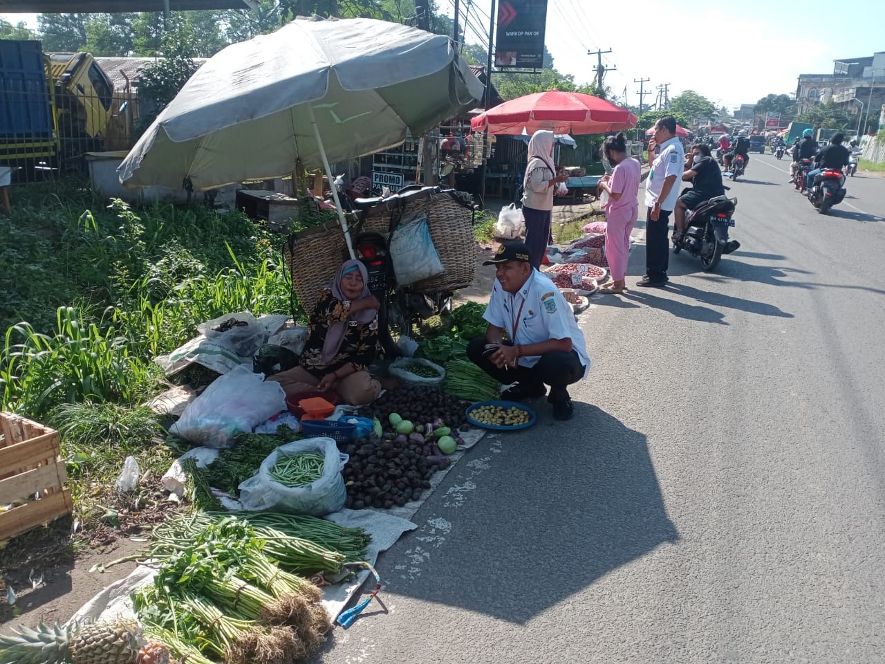 Masih Bandel, Pedagang di Talang Banjar Bakal Disurati 