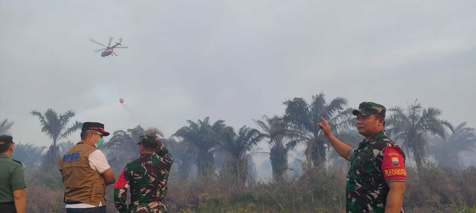 4 Hari Padamkan Api, Ratusan Personil Ditarik Dari Desa Ramin Muaro Jambi