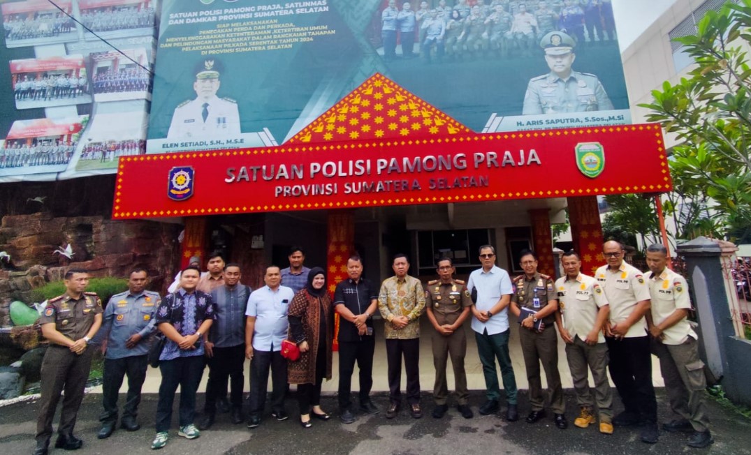 Komisi I DPRD Jambi Bersama Satpol PP dan Damkar Provinsi Jambi Study Banding ke Sumsel 