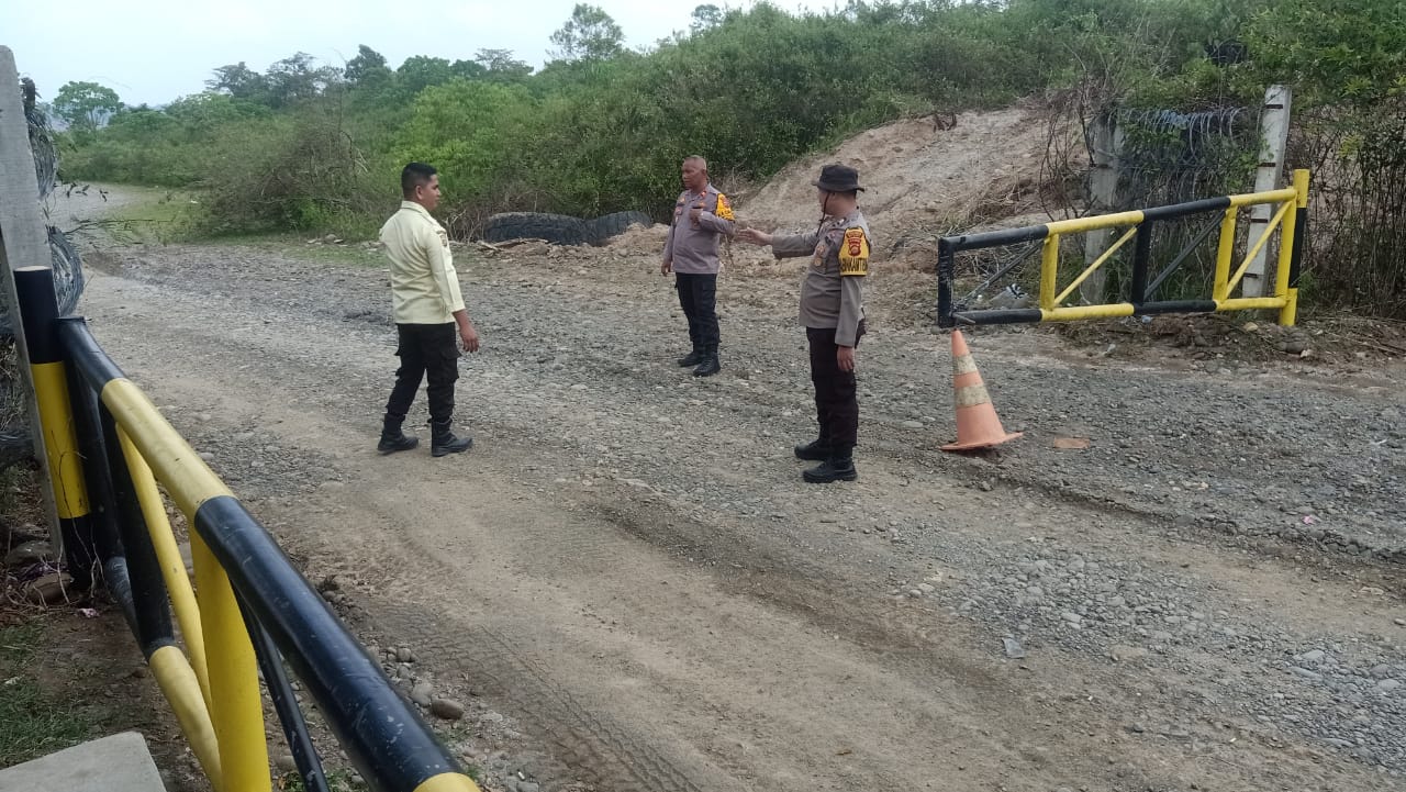 Heboh Kemunculan Beruang Madu di Tanjung Belit, Kapolsek Jujuhan Turun ke Lokasi