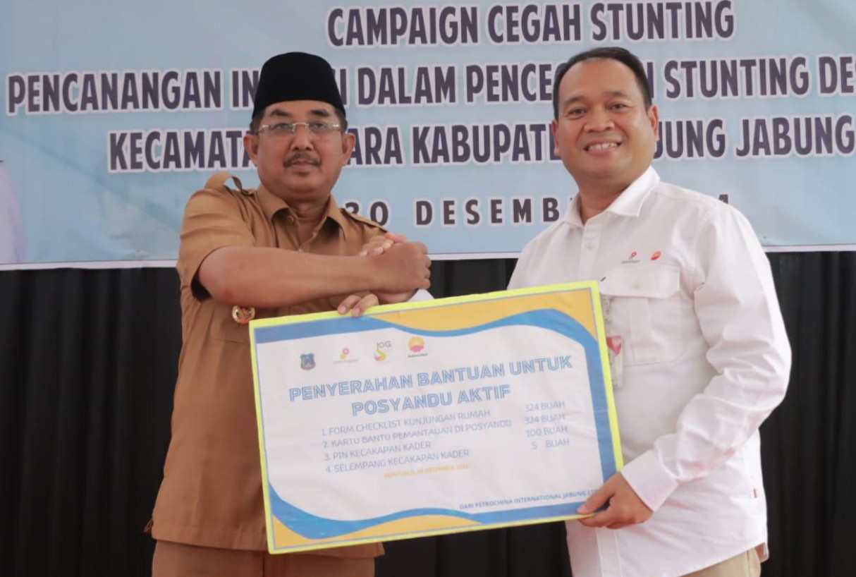 Melalui Program PPM, SKK Migas PetroChina Gelar Campaign Cegah Stunting dan Perancangan Inovasi