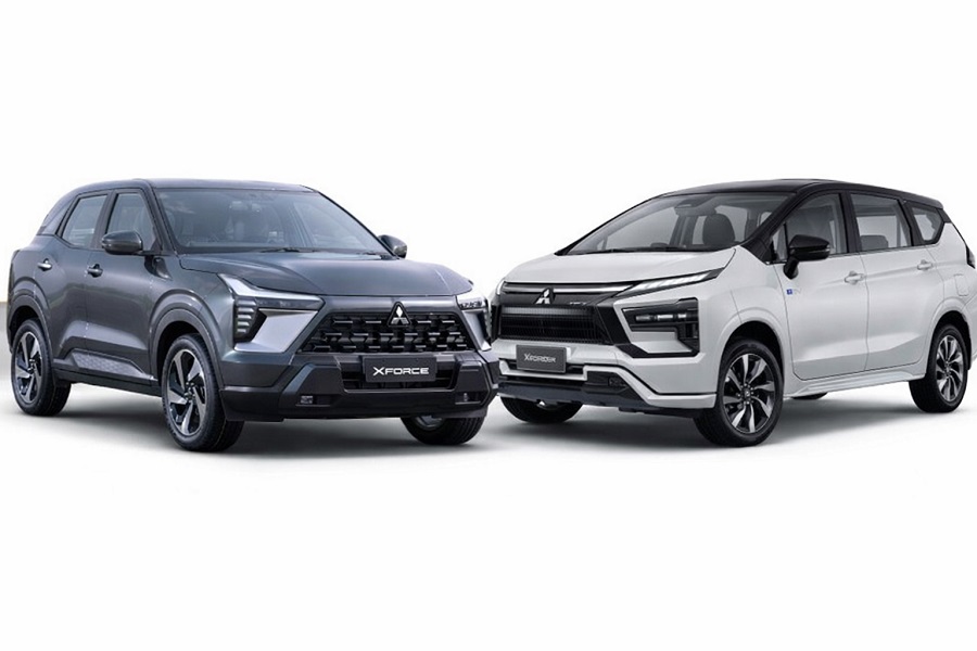 Dua Hybrid Mitsubishi, Ini yang Membedakan XForce dan Xpander