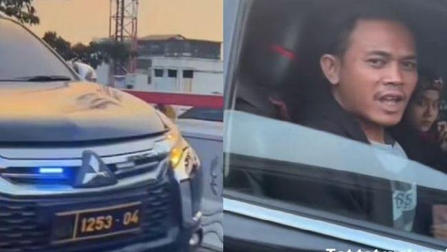 Kelakuan Sopir Pajero Berplat Dinas Palsu dan Strobo Menjadi Sorotan