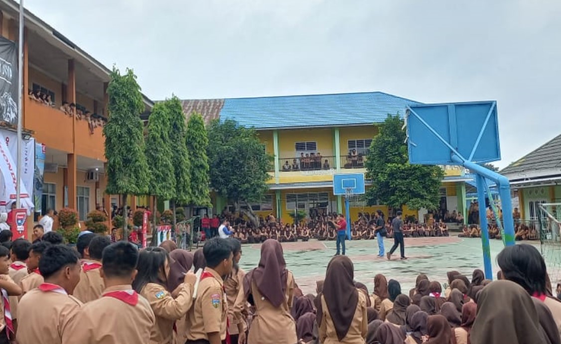 Honda Roadshow to School, Siswa SMA N 2 Jambi Siap Berkendara Aman