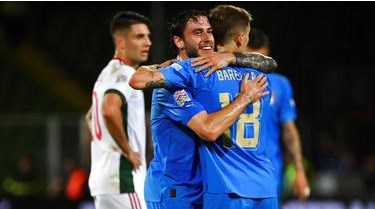Italia Pimpin Puncak klasemen Grub 3, Setelah Taklukkan Hungaria 2-1