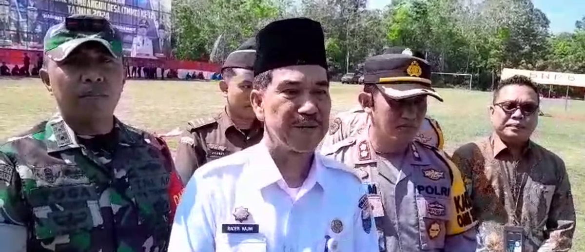 Pj Bupati Muarojambi, Raden Najmi Buka Pelaksanaan TMMD ke-121 TA 2024 Kodim 0415/Jambi