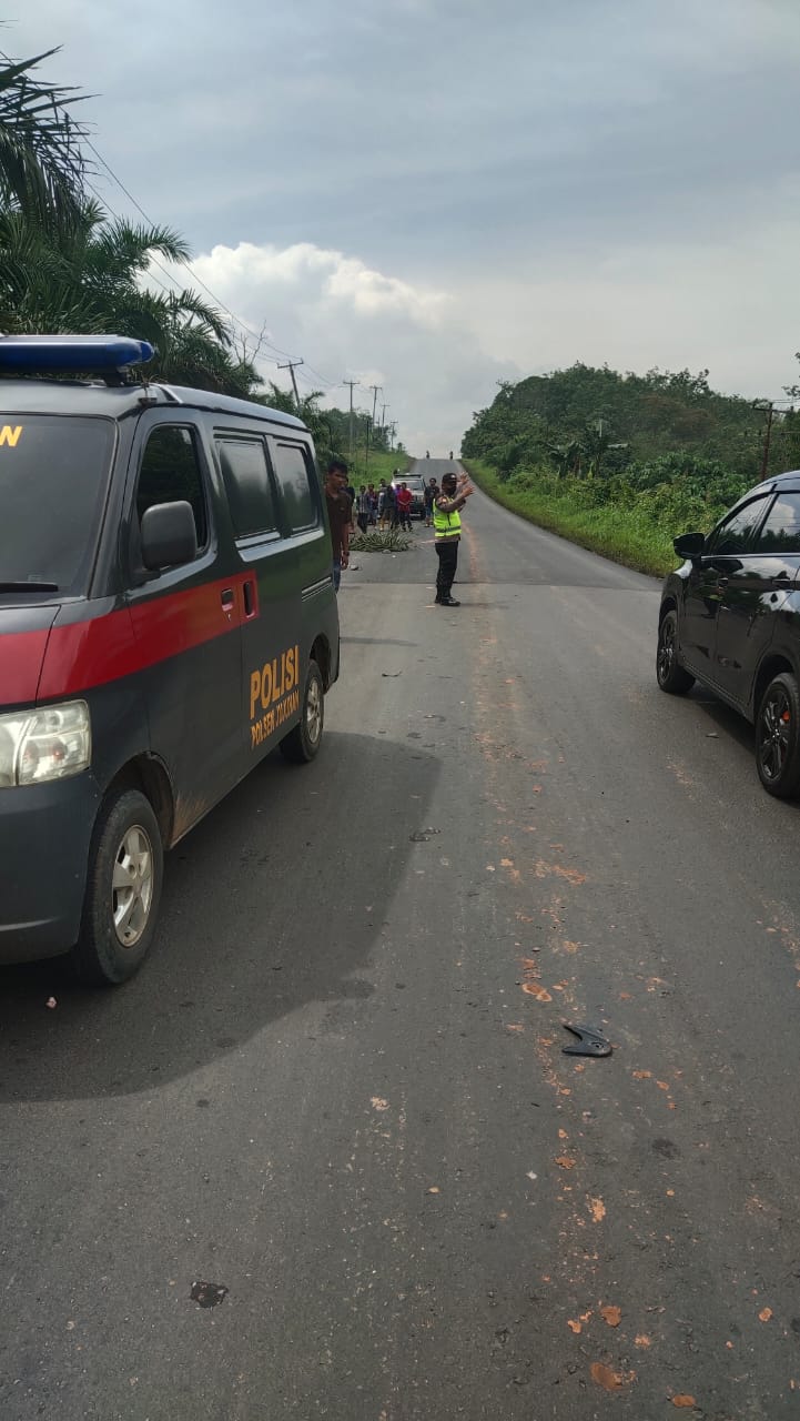 Diduga Tabrak Lari, Satu Pengendara Motor Tewas di Jalinsum Bungo