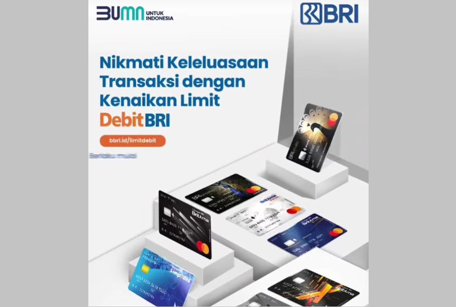 Mantap ! Nikmati Keleluasaan Transaksi dengan Kenaikan Limit BRI