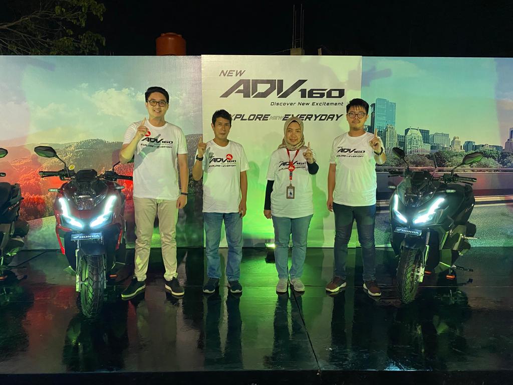 Honda Sinar Sentosa Resmi Meluncurkan Honda ADV 160 di Jambi