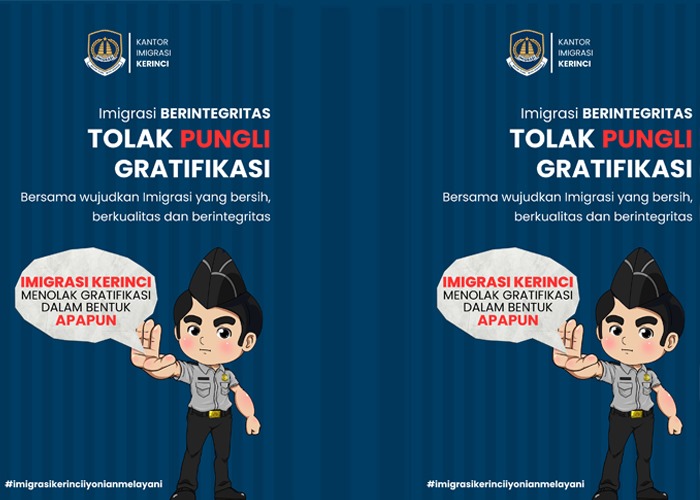 Tak Ada Ruang untuk Gratifikasi, Imigrasi Kerinci Tegakkan Nilai Integritas di Setiap Layanan