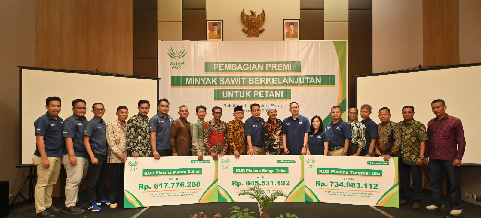 76 KUD Mitra Asian Agri di Riau dan Jambi Raih Premi Sawit Lestari: Dorongan Nyata untuk Petani Berkelanjutan